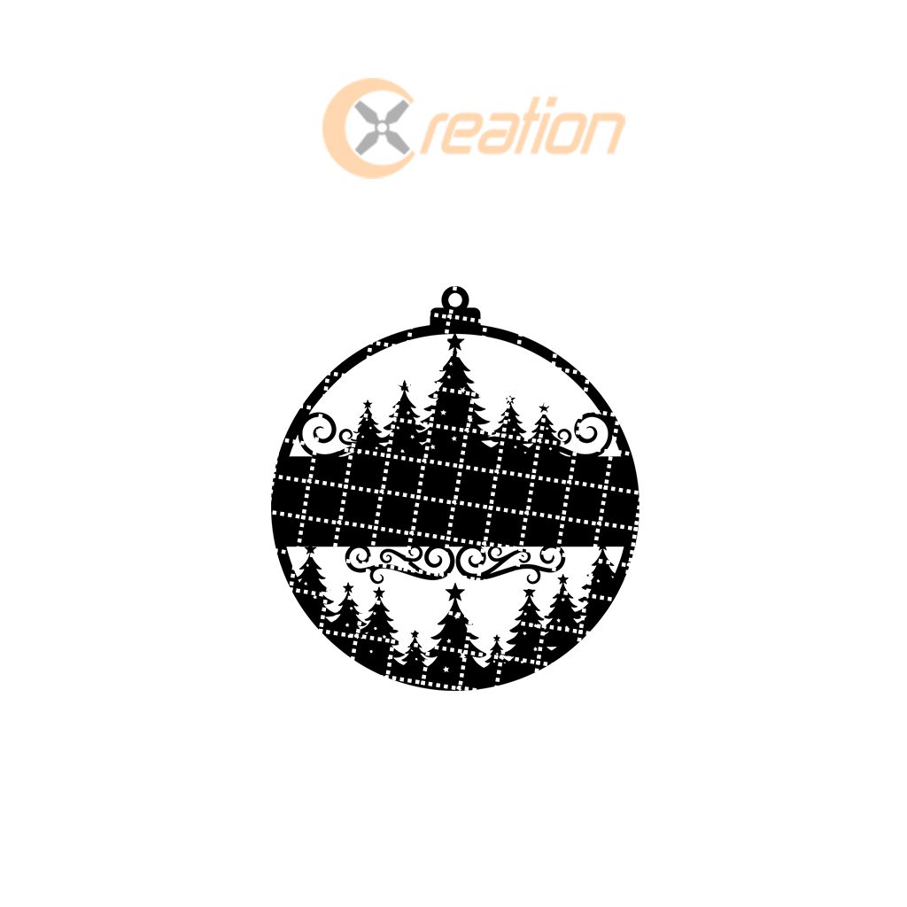 Adorno de Navidad Personalizado, Descarga Digital para Árbol de Navidad - Imagen 5