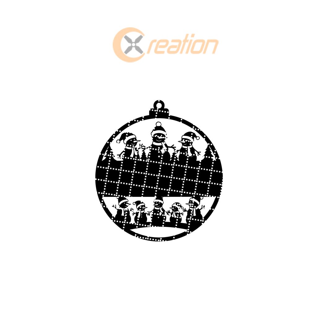 Personalized Snowman Family Ornament, Laser Crafted Christmas Holiday