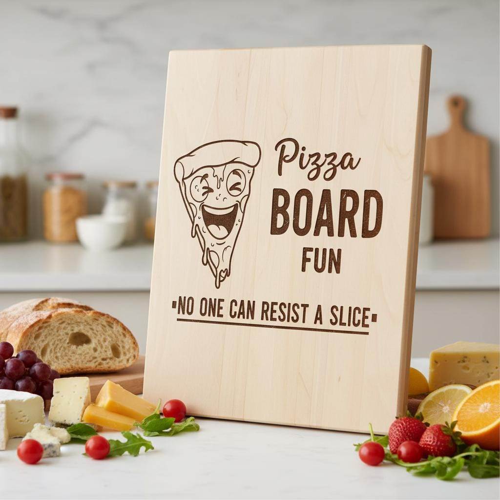 Bundle Incisione Tagliere Salumi, 20 Design Divertenti di Giochi di Parole sul Brunch per Taglieri Familiari - immagine 7