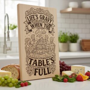 Charcuterie Board Engraving Bundle, Funny Vintage Designs, Personalized Family Gift