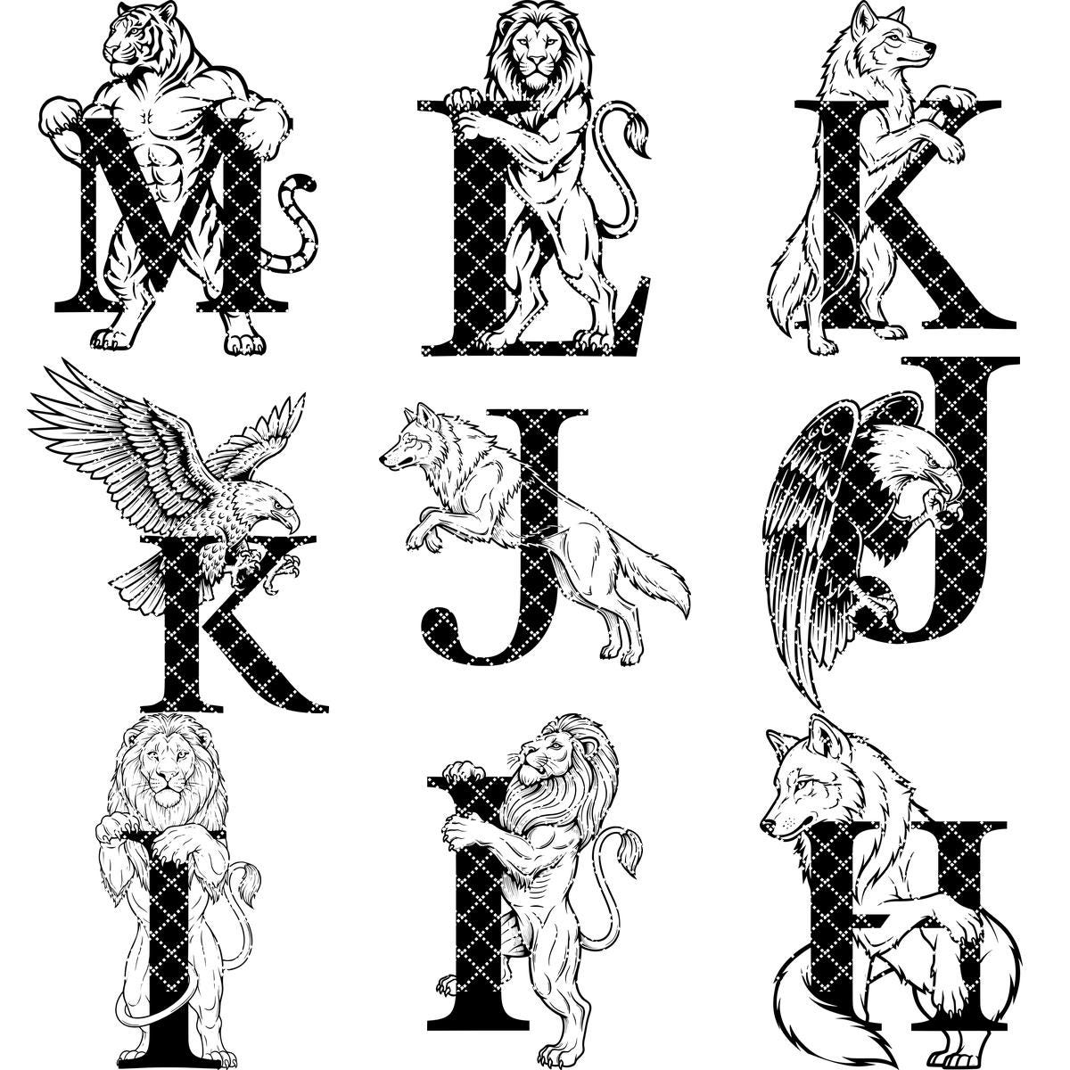 Archivos de Grabado para Tablas de Charcutería, Diseños de Monogramas con Escudo Familiar Regio, 54 Estilos - Imagen 13