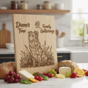 Farmhouse Animal Charcuterie Bundle, 20 Whimsical Engraving Files for Fall Gatherings