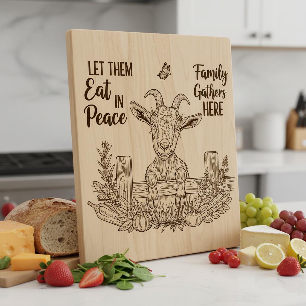 Farmhouse Animal Charcuterie Bundle, 20 Whimsical Engraving Files for Fall Gatherings