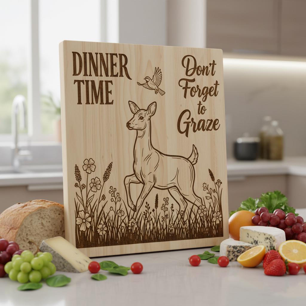 Farmhouse Animal Charcuterie Bundle, 20 Whimsical Engraving Files for Fall Gatherings
