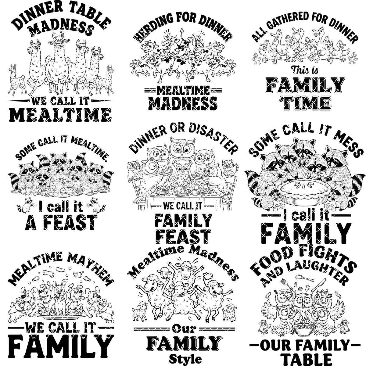 Funny Animal Bundle, Charcuterie Board Laser Engraving Files, Whimsical Kitchen Decor