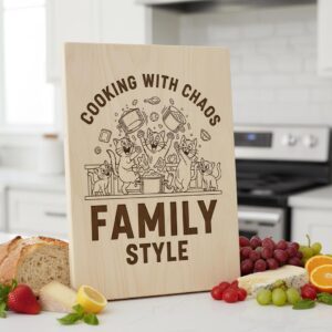 Funny Animal Bundle, Charcuterie Board Laser Engraving Files, Whimsical Kitchen Decor