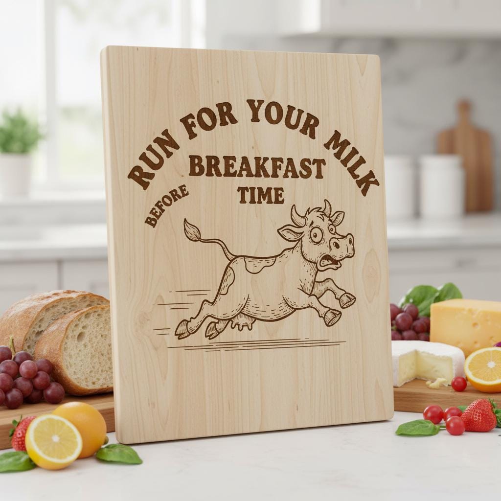 Funny Kitchen Engraving Bundle, Charcuterie Board Designs, Vintage Cartoon Humor