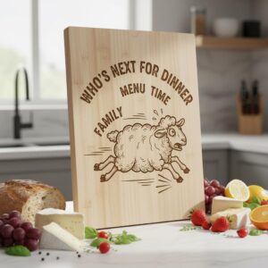 Funny Kitchen Engraving Bundle, Charcuterie Board Designs, Vintage Cartoon Humor