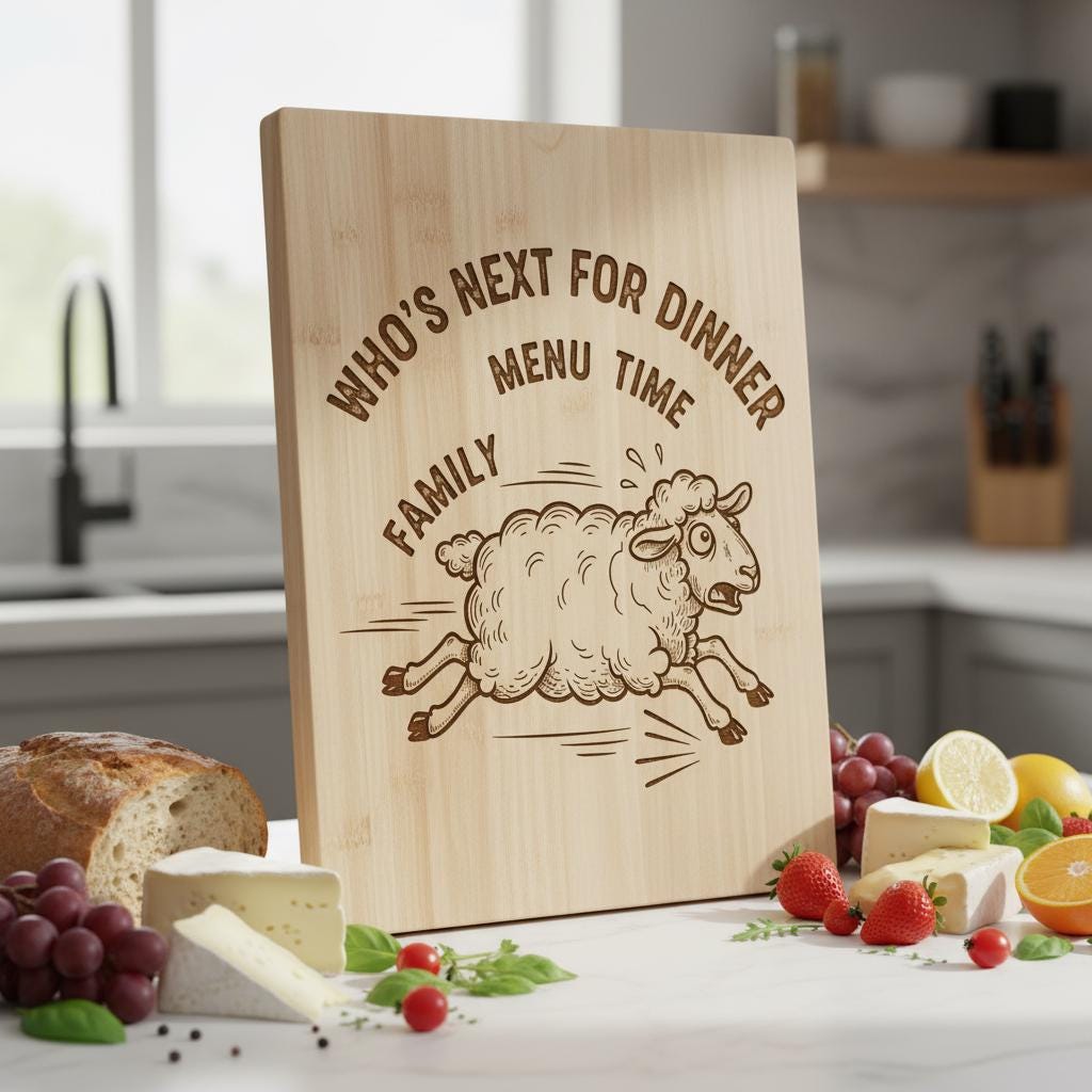 Funny Kitchen Engraving Bundle, Charcuterie Board Designs, Vintage Cartoon Humor