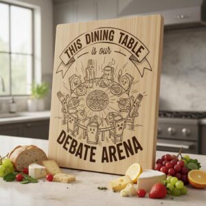 Magical Cookbook Engraving File, Vintage Charcuterie Board Designs Bundle, Whimsical Recipe