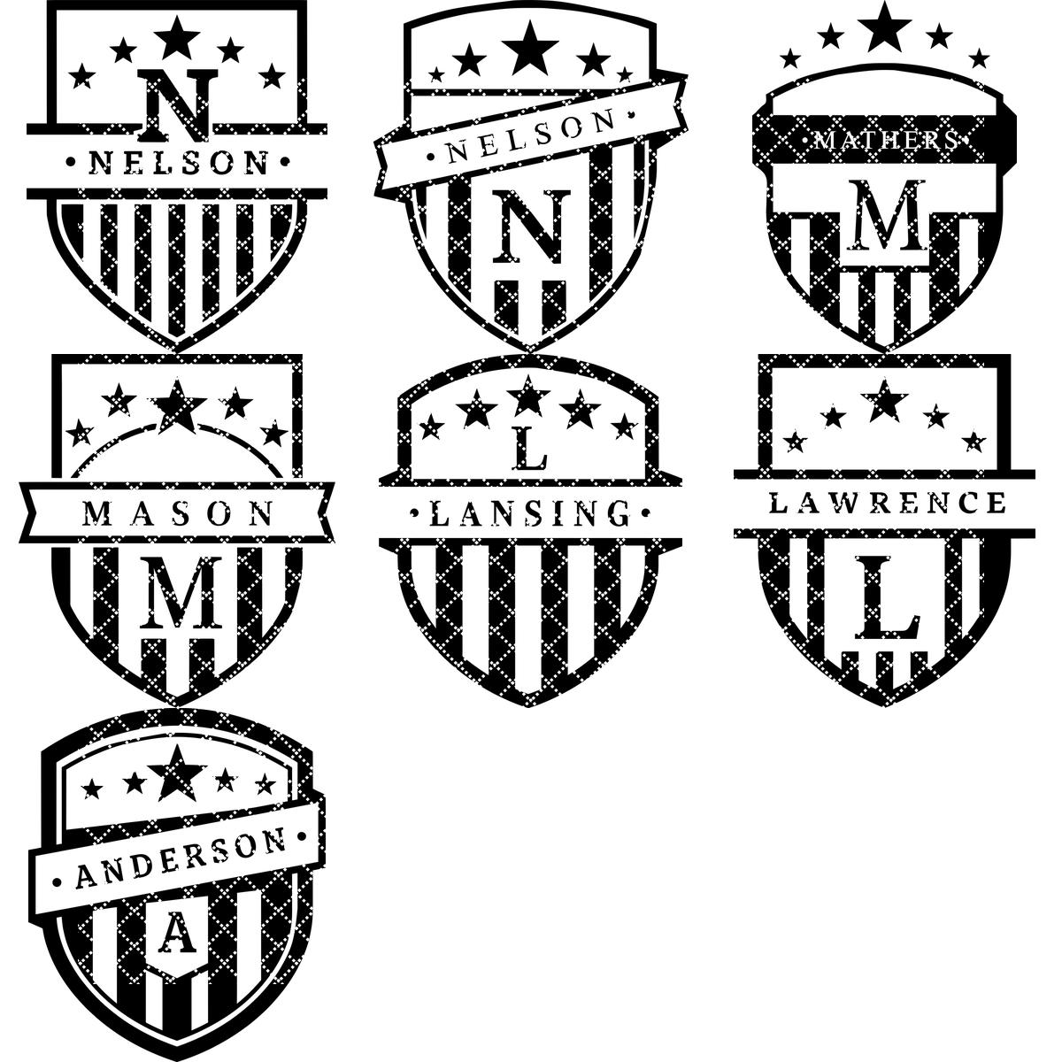 Ensemble de fichiers de gravure laser Alphabet Monogramme, 52 motifs pour planches de charcuterie, cadeaux personnalisés – Image 15