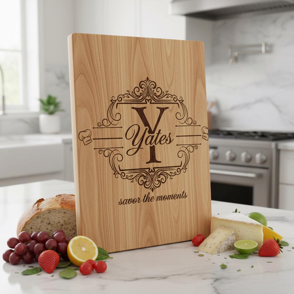 Monogram Bundle 52 Vintage Charcuterie Engraving Files for Family Name Signs