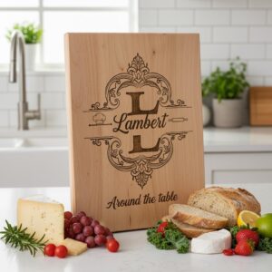 Monogram Bundle 52 Vintage Charcuterie Engraving Files for Family Name Signs