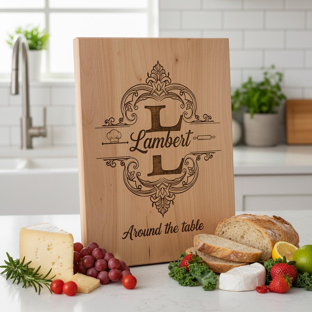 Monogram Bundle 52 Vintage Charcuterie Engraving Files for Family Name Signs