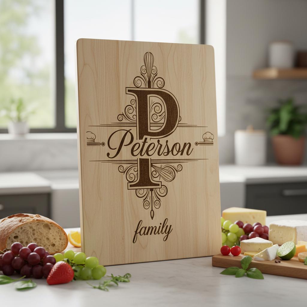 Monogram Bundle 52 Vintage Charcuterie Engraving Files for Family Name Signs