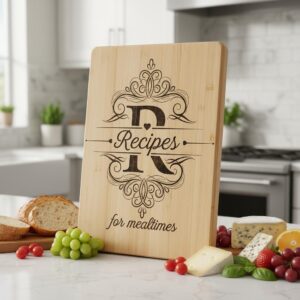 Monogram Bundle 52 Vintage Charcuterie Engraving Files for Family Name Signs