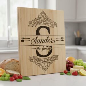 Monogram Bundle 52 Vintage Charcuterie Engraving Files for Family Name Signs