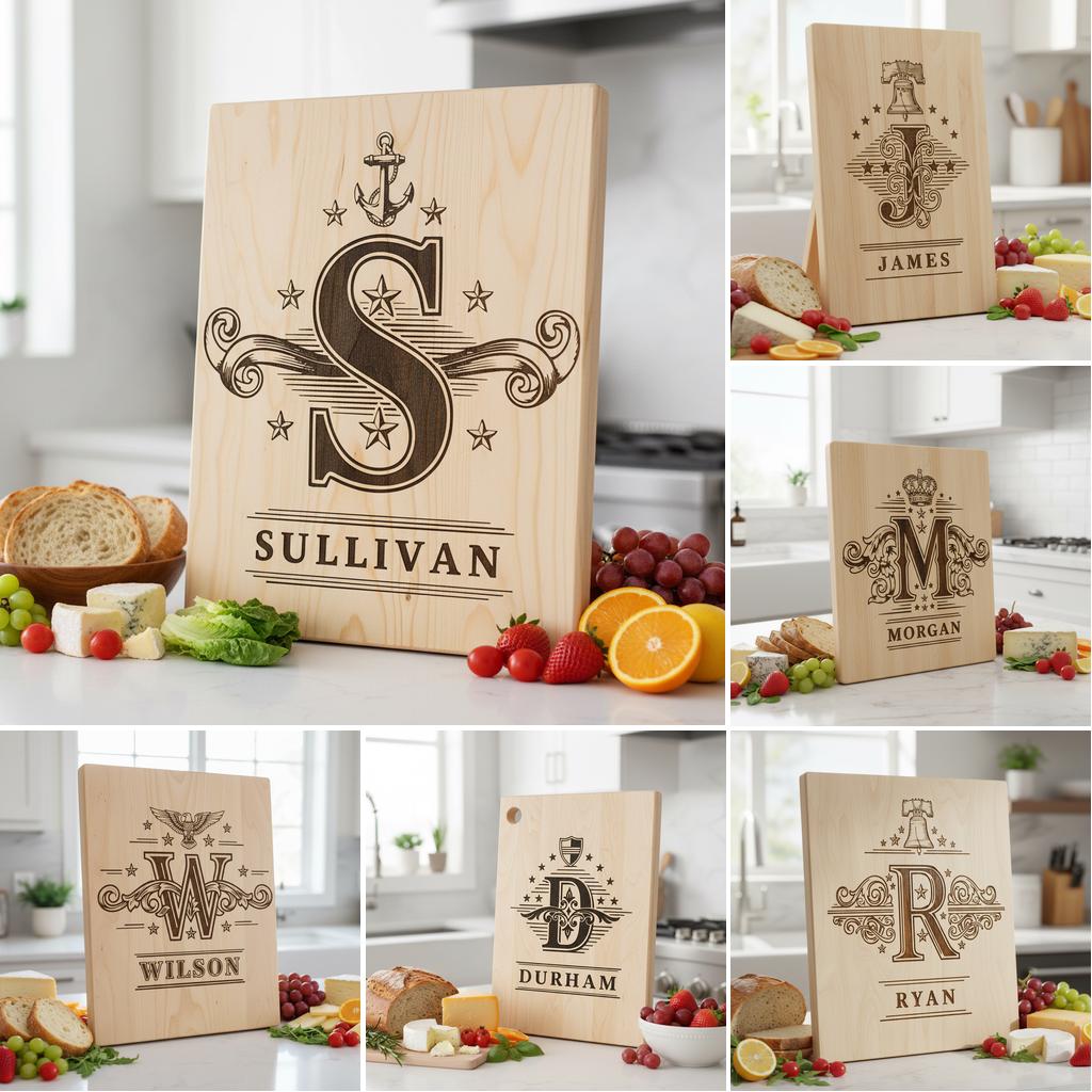 Vintage Monogram Engraving Designs Bundle, 251 Ornate Family Name Patterns