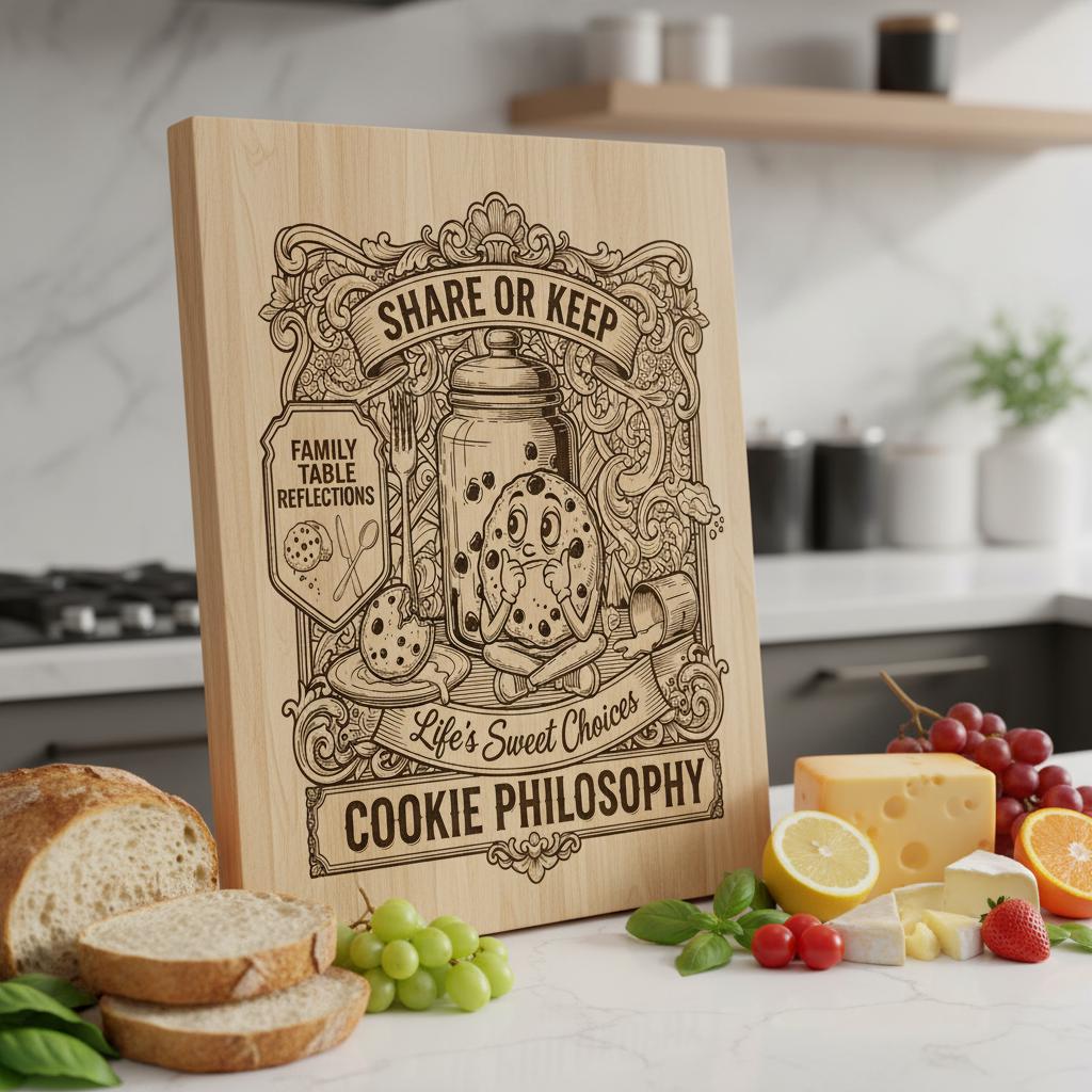 Paquete de Diseños Caprichosos de Vegetales, Paquete de Arte para Grabado Láser en Tablas de Charcutería 20" - Imagen 5