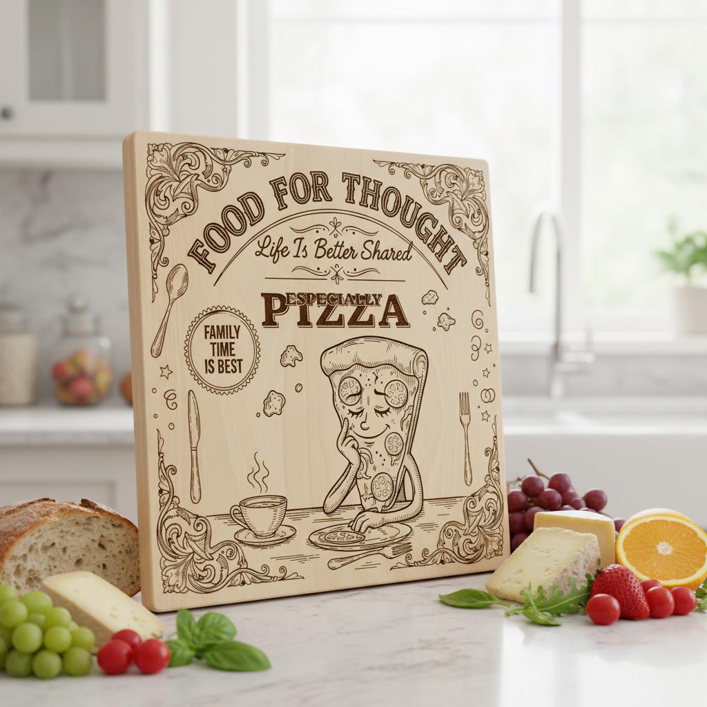 Paquete de Diseños Caprichosos de Vegetales, Paquete de Arte para Grabado Láser en Tablas de Charcutería 20" - Imagen 7