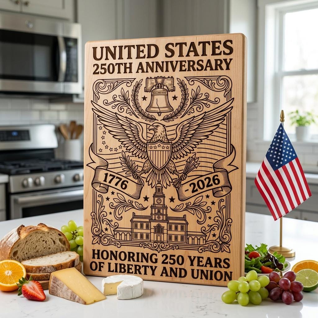 250th Anniversary Patriotic Engraving Designs, USA Board Art Set of 20 – Image 2