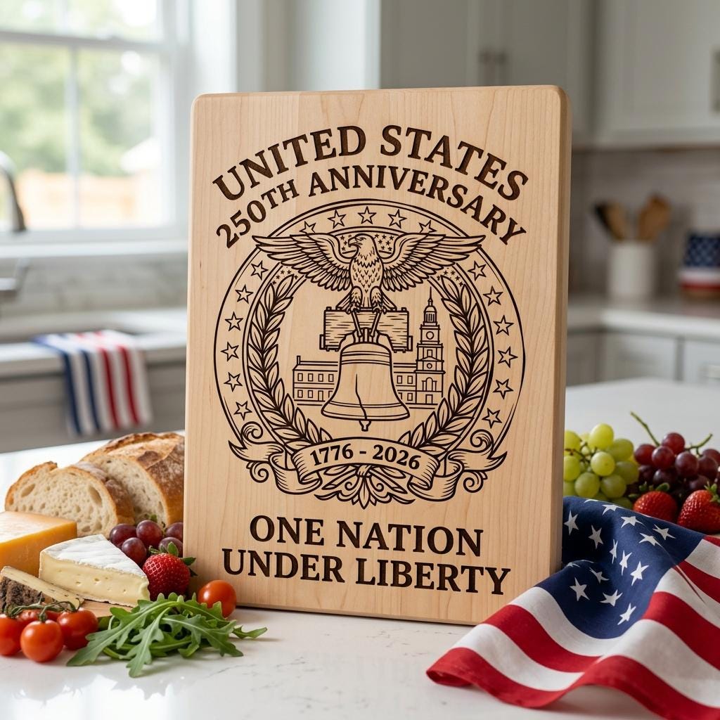 250th Anniversary Patriotic Engraving Designs, USA Board Art Set of 20 – Image 3