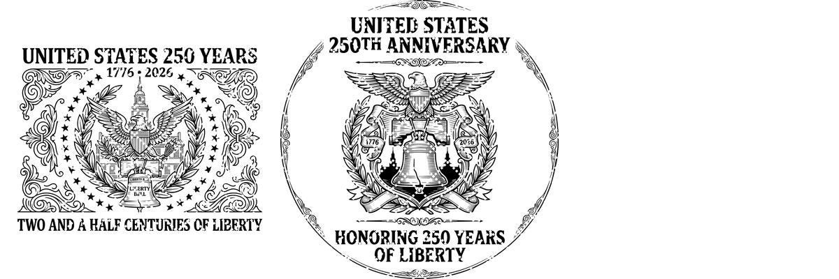 250th Anniversary Patriotic Laser Engraving Design, Historic Americana Board – Image 12