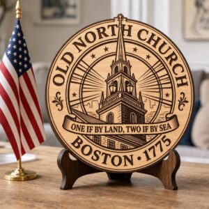 250th Anniversary Patriotic Design Bundle, Revolutionary War Landmark Wood Signs