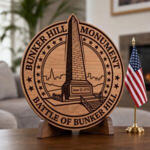 250th Anniversary Patriotic Design Bundle, Revolutionary War Landmark Wood Signs