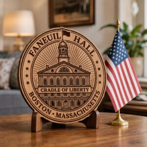 250th Anniversary Patriotic Design Bundle, Revolutionary War Landmark Wood Signs