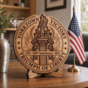250th Anniversary Patriotic Design Bundle, Revolutionary War Landmark Wood Signs