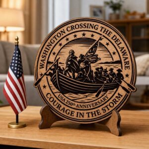 250th Anniversary Patriotic Design Bundle, Revolutionary War Landmark Wood Signs
