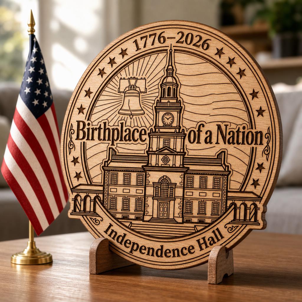 Diseños de grabado patrimonial del 250.º aniversario de EE. UU., CNC patriótico para placas - Imagen 11