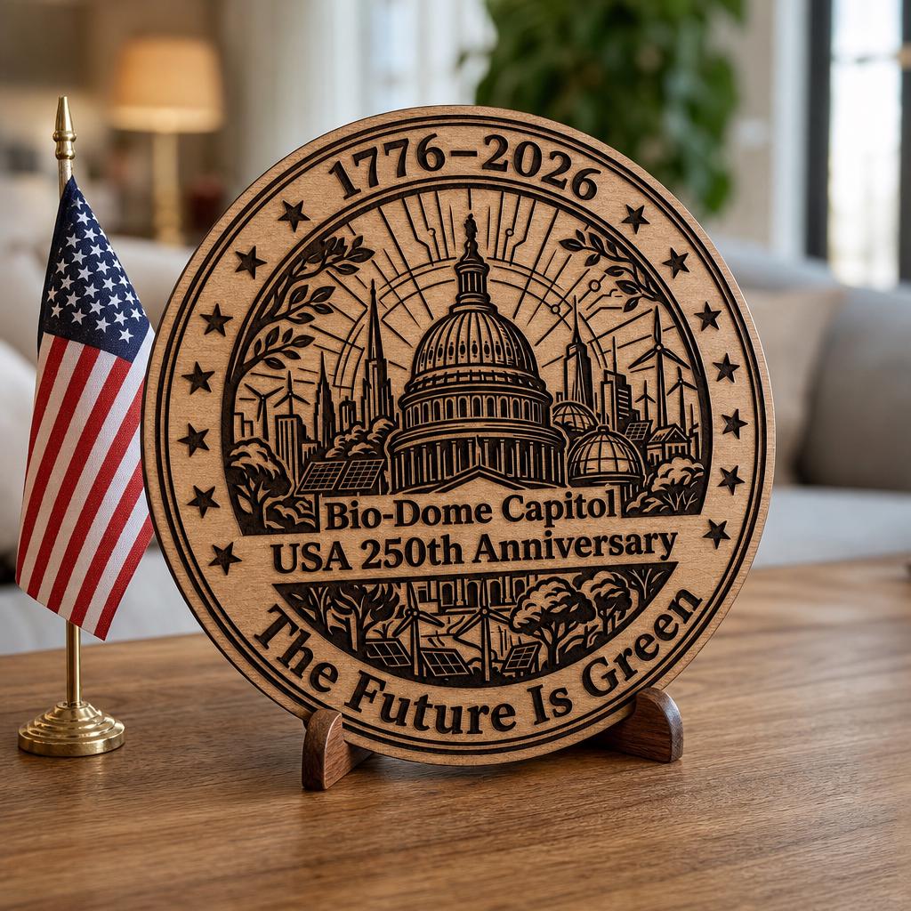 Paquete de grabado láser del 250.º aniversario de América, diseños futuristas de letreros de madera - Imagen 9