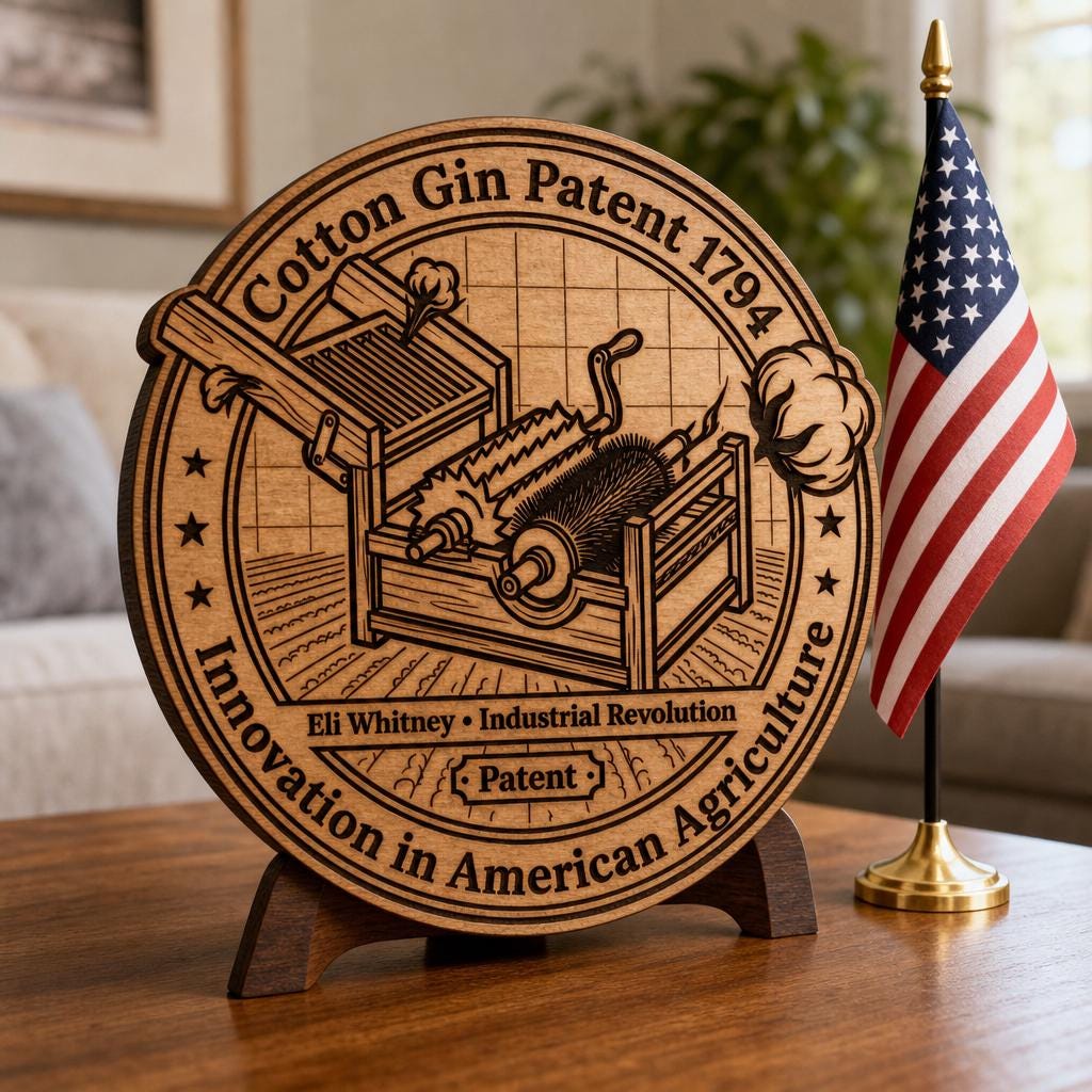 Amerikas 250. Jubiläums-Gravur-Bundle, Innovations-Blaupausen-Holzschild-Design – Bild 8