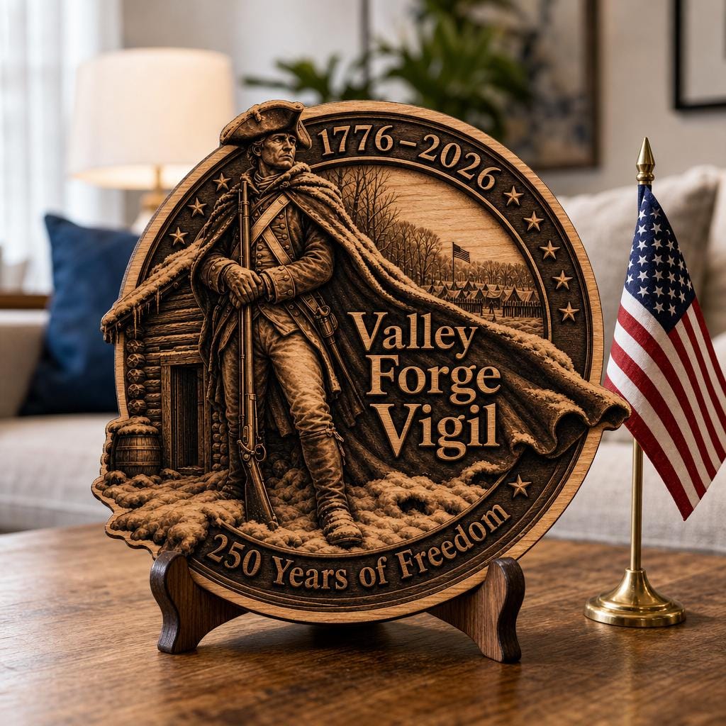 250th Anniversary Patriotic Laser File, Revolutionary War Wood Sign PNG