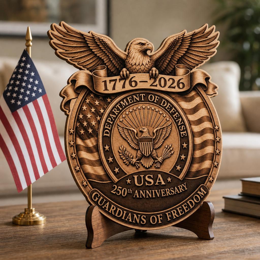 3D Illusion Military Laser Engraving PNG, Patriotic Armed Forces Seals Bundle