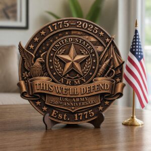 3D Illusion Military Laser Engraving PNG, Patriotic Armed Forces Seals Bundle