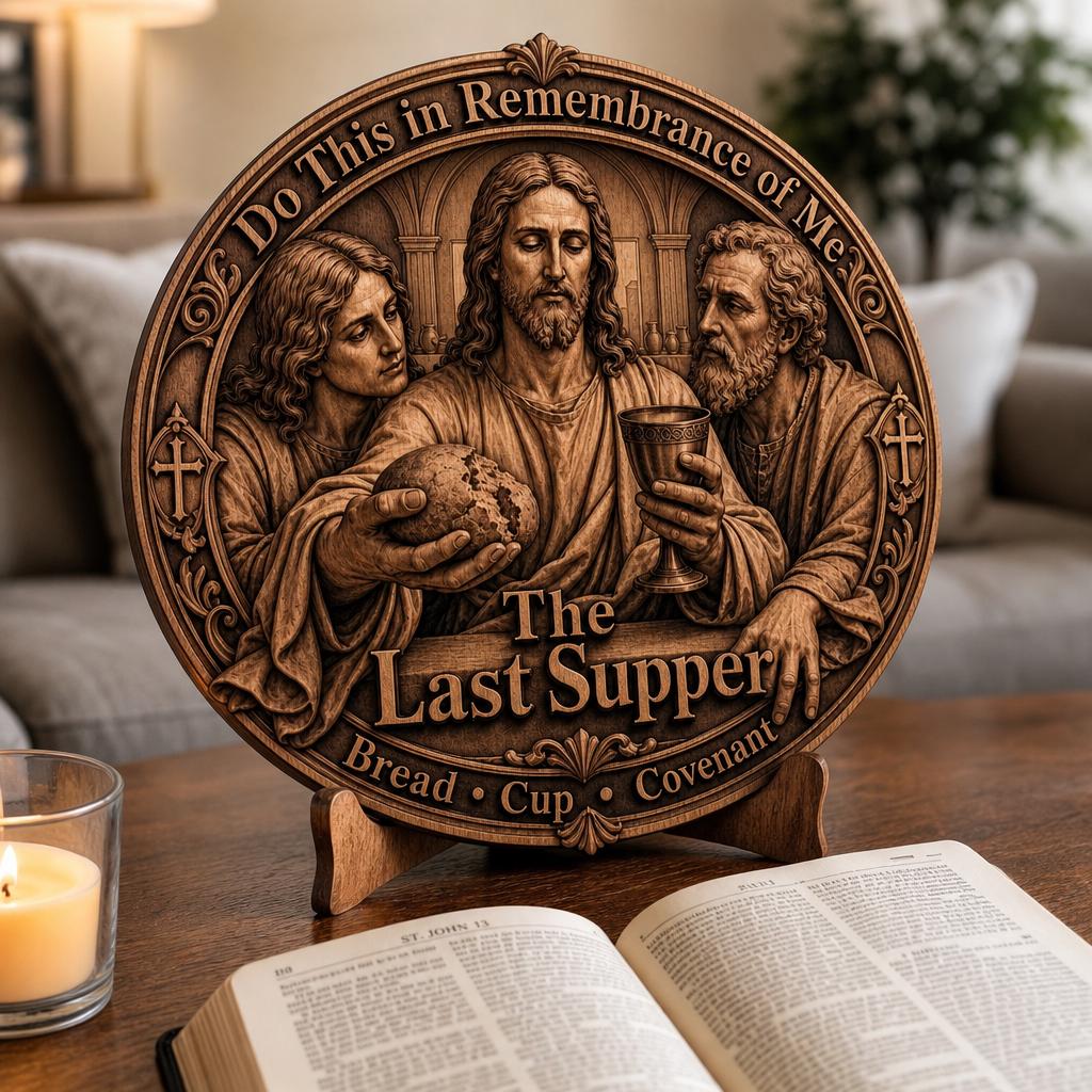 3D Jesus Illusion Laser Engraving File, Christian Resurrection Passion Art