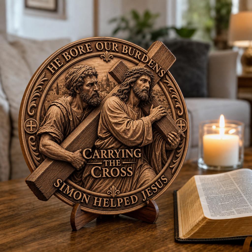3D Jesus Illusion Laser Engraving File, Christian Resurrection Passion Art