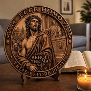 3D Jesus Illusion Laser Engraving File, Christian Resurrection Passion Art
