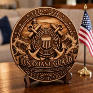 3D Patriotic Laser Engraving, USA Military Emblem Wood Sign PNG Bundle