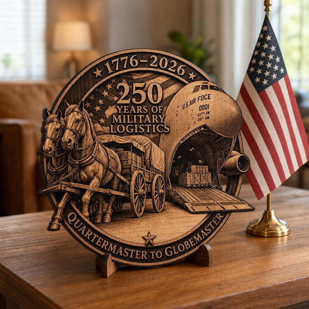 American Warrior 3D Illusion Laser Engraving, USA 250th Anniversary CNC File