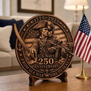 American Warrior 3D Illusion Laser Engraving, USA 250th Anniversary CNC File