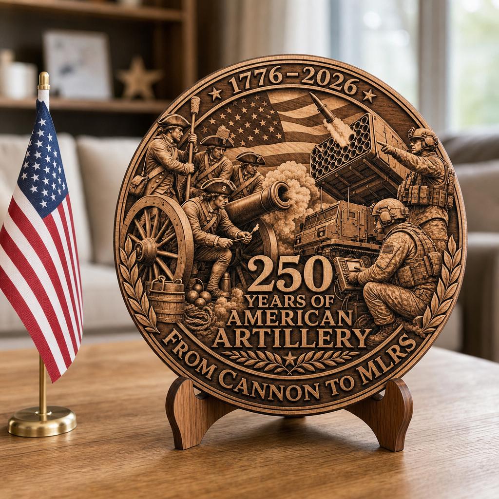 American Warrior 3D Illusion Laser Engraving, USA 250th Anniversary CNC File
