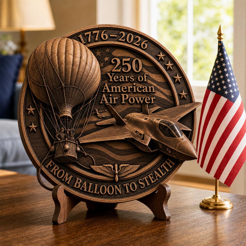 American Warrior 3D Illusion Laser Engraving, USA 250th Anniversary CNC File