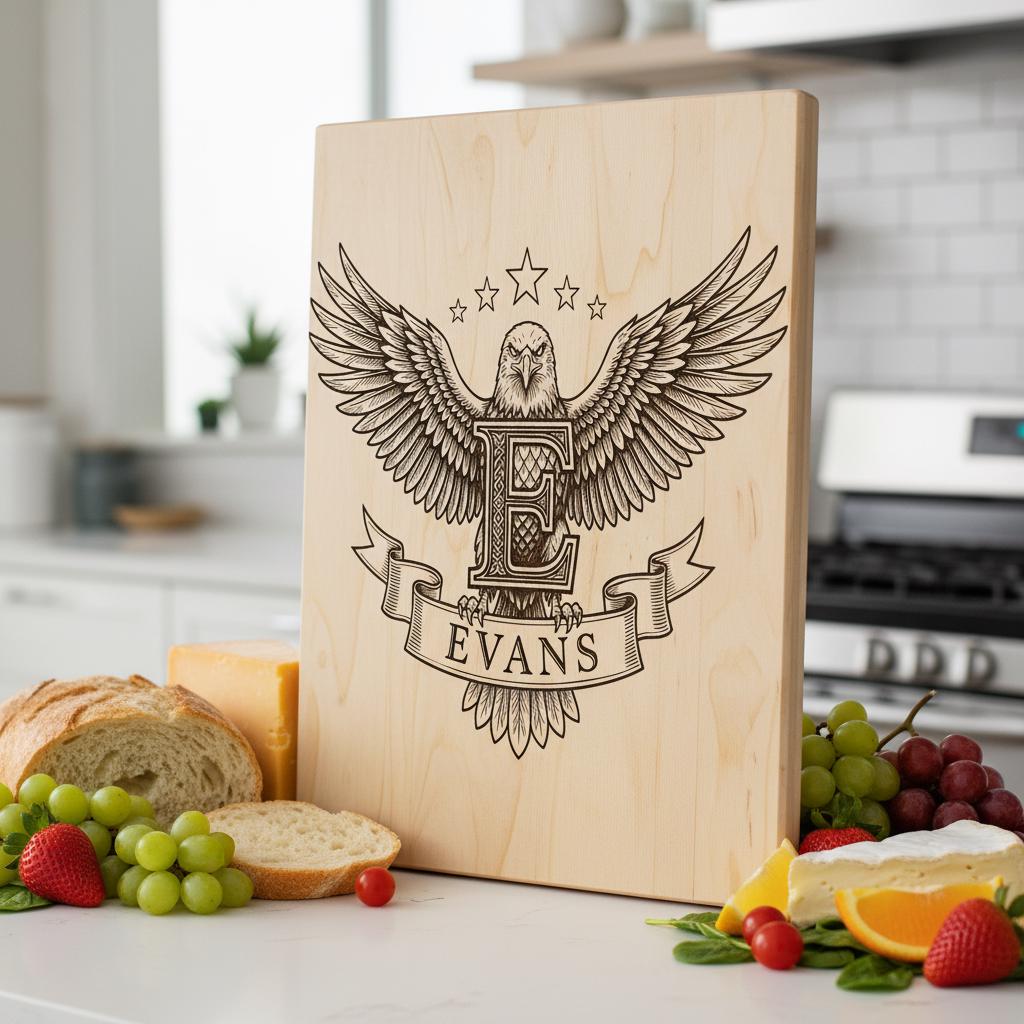 Family Crest Monograms, Alphabet Logos for Engraving, Custom Surname Designs