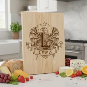 Family Crest Monograms, Alphabet Logos for Engraving, Custom Surname Designs