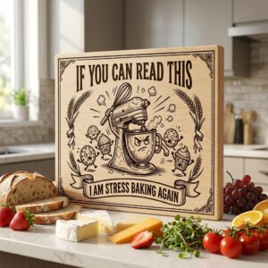 Funny kitchen board engraving designs, sarcastic farmhouse Glowforge files