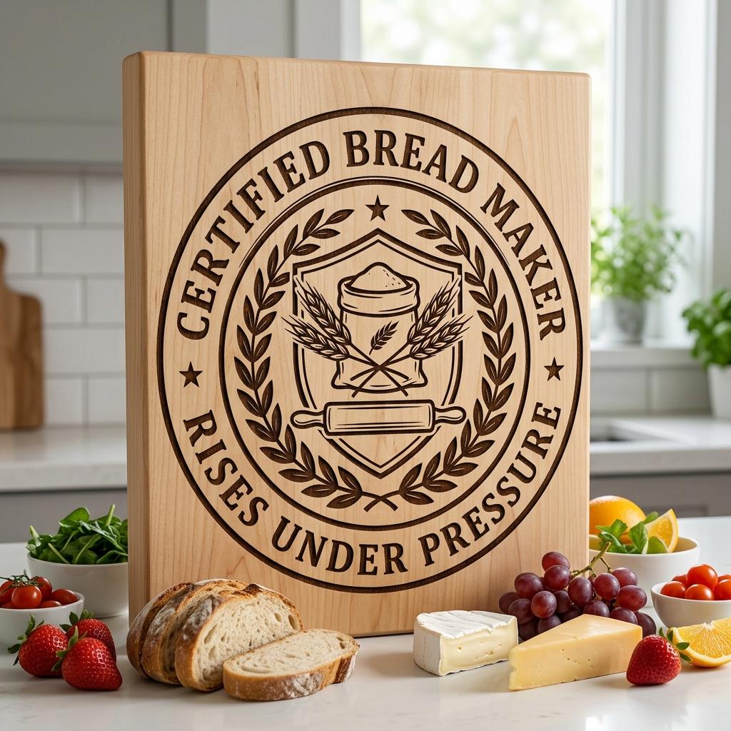 Funny Kitchen Sayings, Vintage Baking Designs for Charcuterie Board Engraving